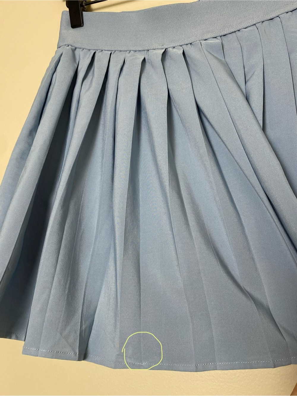 Pleated Tennis Skirt Blue Medium Preppy Sport Active Pickleball Golf Workout Gym - Picture 13 of 13